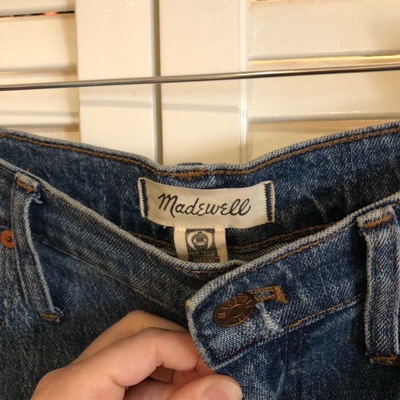 Madewell The High-Rise Slim Boyjean in Melbourne Wash - Picture 8 of 12